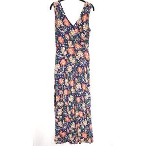 chinese dress ladies Daphne Jersey Maxi Dress-Dawn Blue, Paisley Posy main image 0